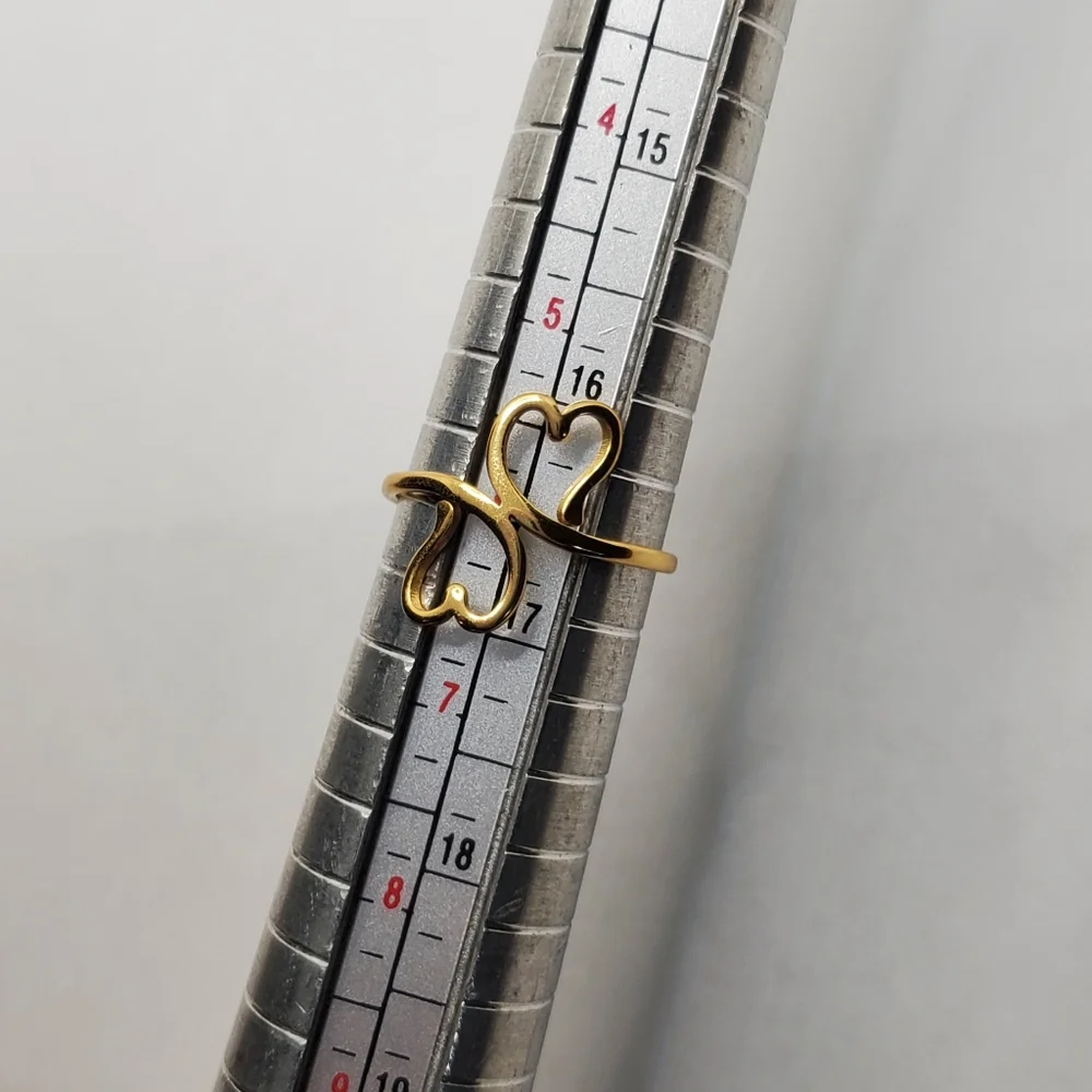 Gold Heart Ring